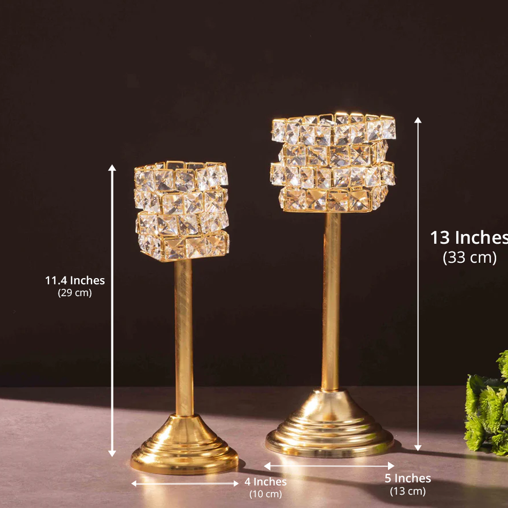 Luxe Prism Stands (Opulent Gold)