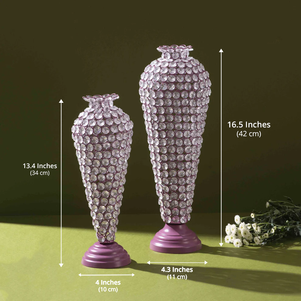 Amethyst Luxe Crystal Accents