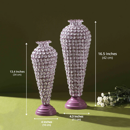 Amethyst Luxe Crystal Accents