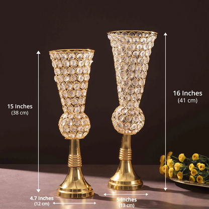 Crystal Bloom Stand (Opulent Gold)