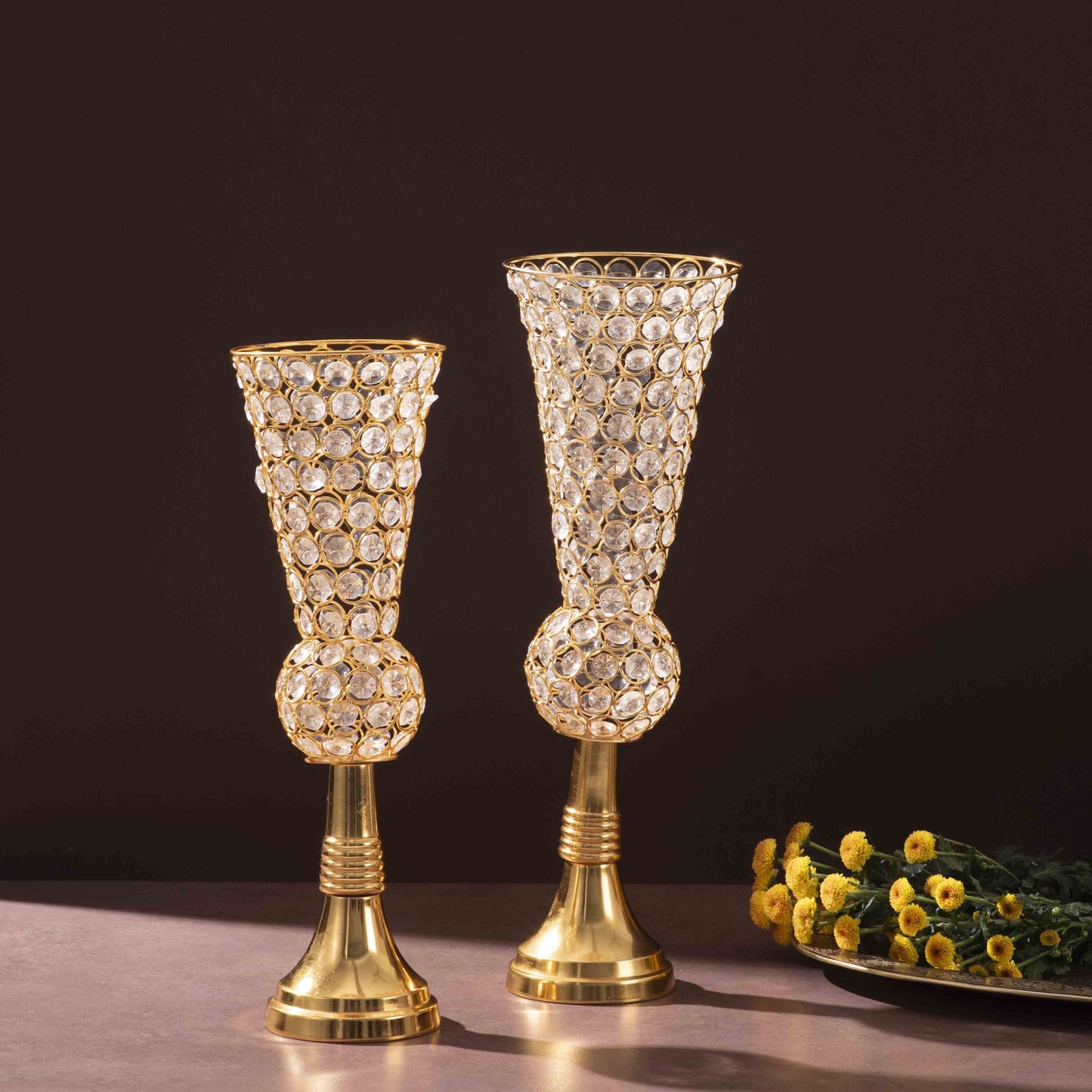 Crystal Bloom Stand (Opulent Gold)