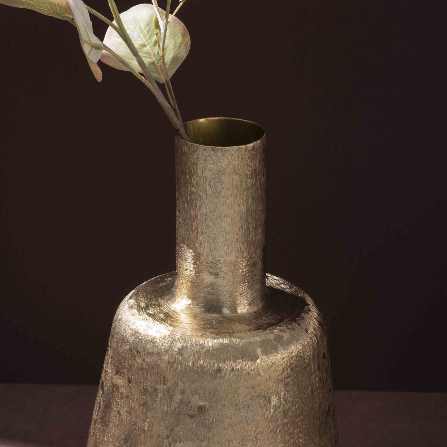 Golden Bell Artisan Vase