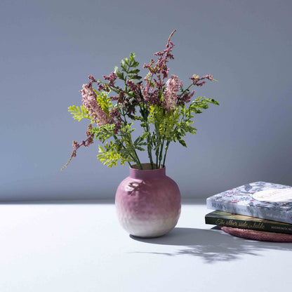 Ombre Bloom Iron Vase