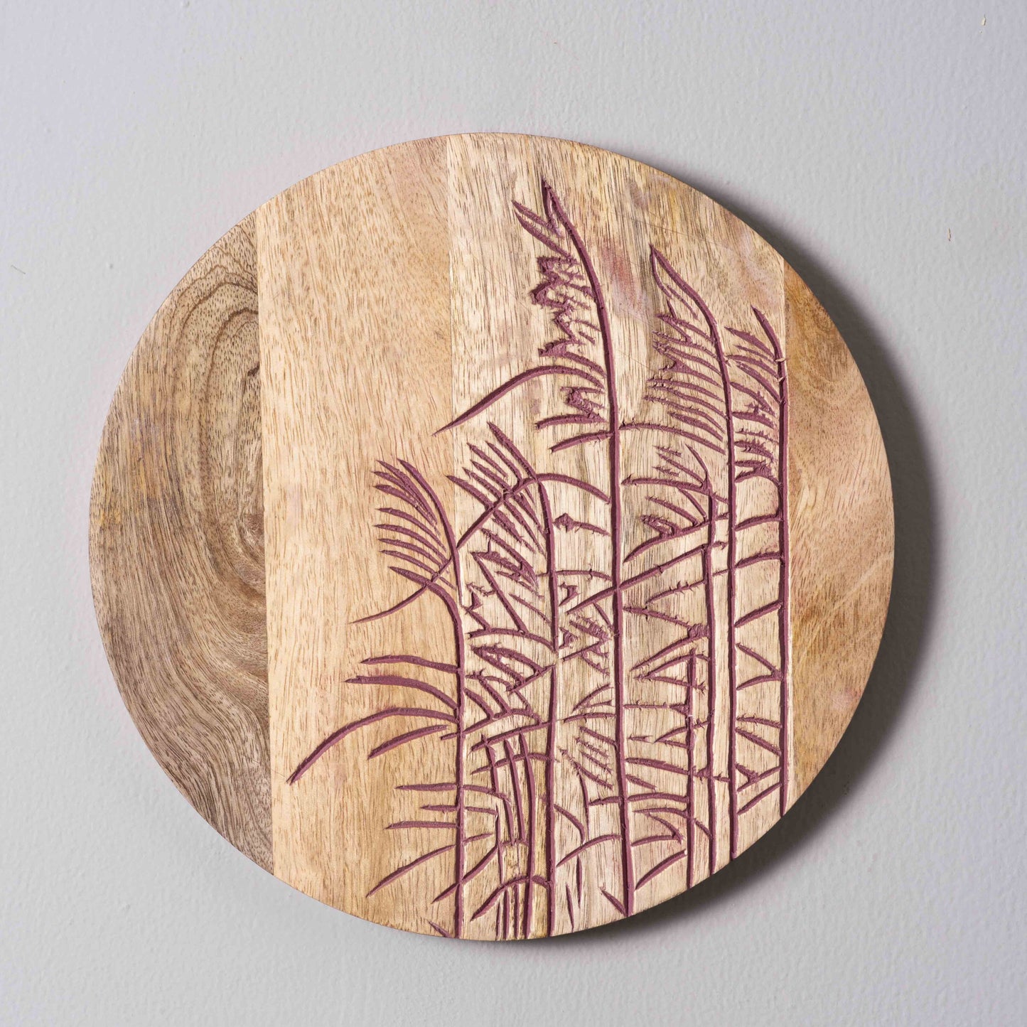 Rustic Fields – Handcrafted Round Wall Plate