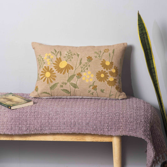 Whimsical Dandelion Pillow Cover