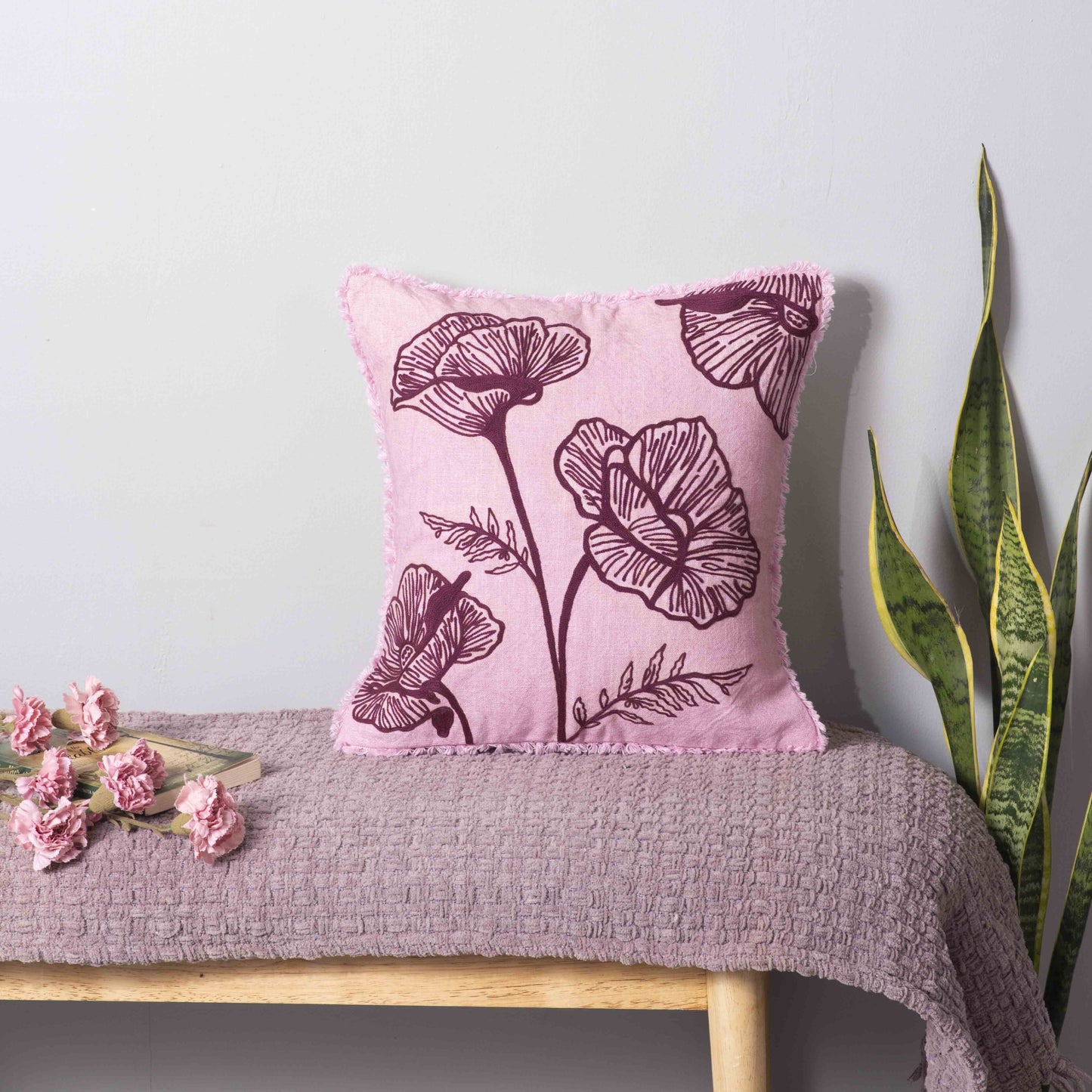 Blossom Blush Pillow Cover