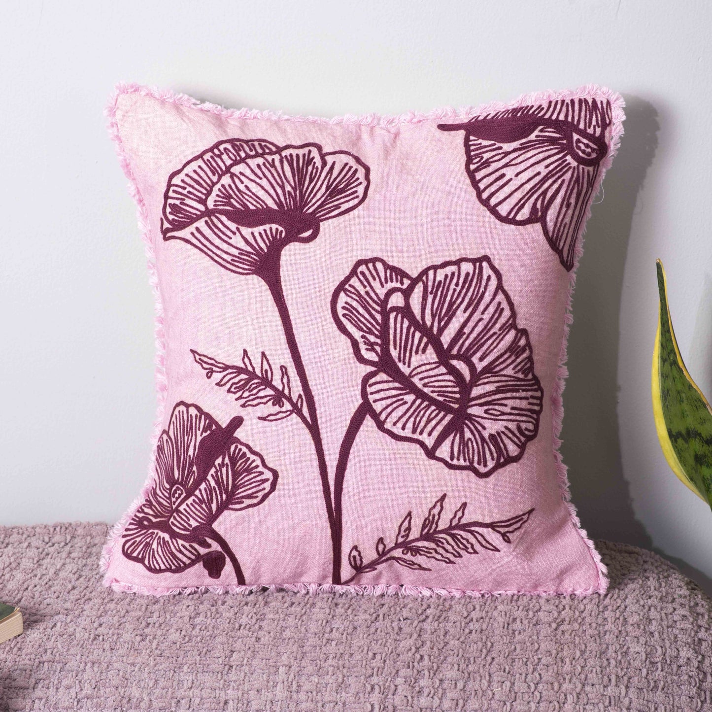 Blossom Blush Pillow Cover