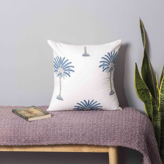 Palm Retreat Pillow Cover