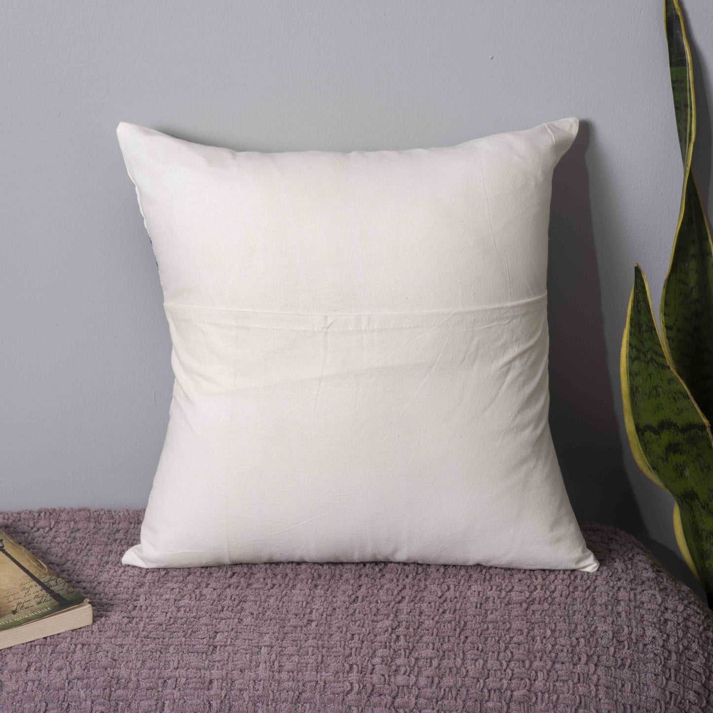 Deep Flora Pillow Cover